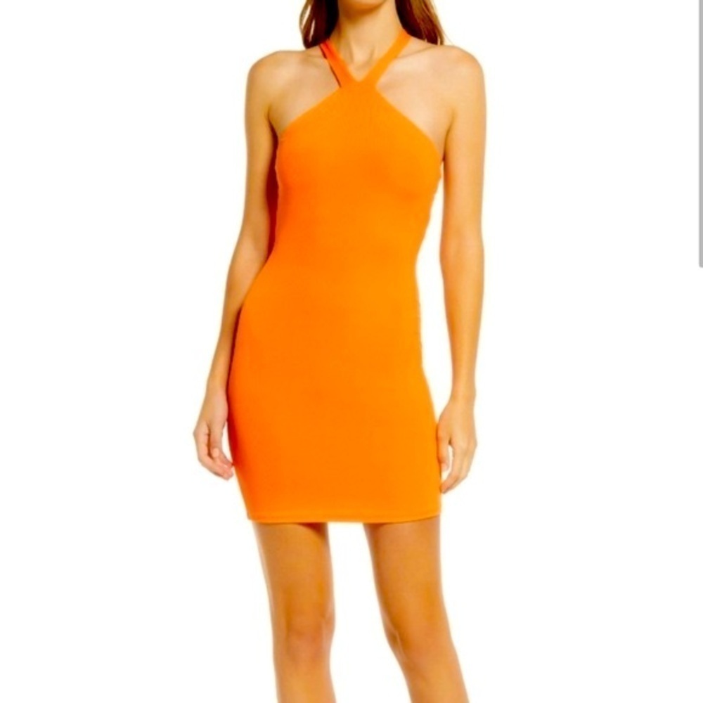 Naked Wardrobe Bodycon Mini Dress - Size L/XL